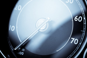 Tachometer detail