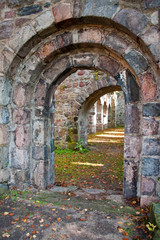 Old ruin archway