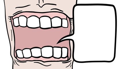 Mouth comic