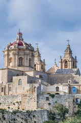 Saint Paul's Cathedral in Mdina, Malta