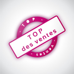 TOP des ventes - Illustration vectorielle