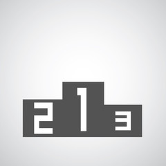 Fototapeta premium podium symbol