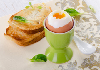 Soft boiled egg