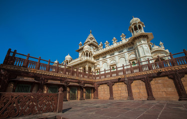Obraz premium Jaswant Thada in Jodhpur, Rajasthan ,India 