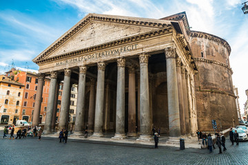 Obraz premium pantheon in rome