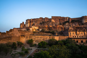 Mehrangarh Fort, Jodhpur, Rajasthan, India