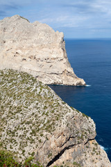 Cape Formentor on Majorca, Balearic island, Spain