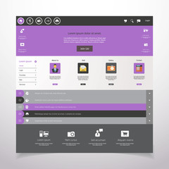 Minimalistic Website