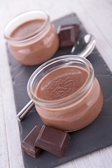 chocolate cream dessert