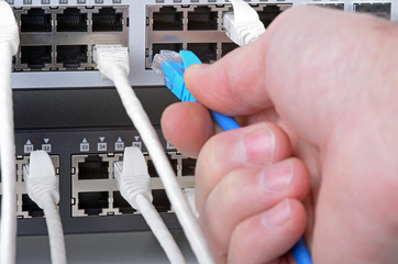 Server and wires