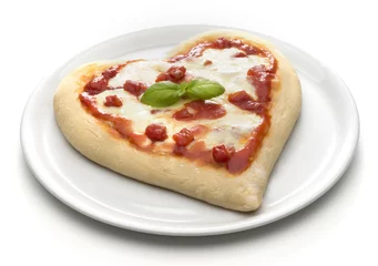 Foto op Plexiglas pizza san valentino © MAURO