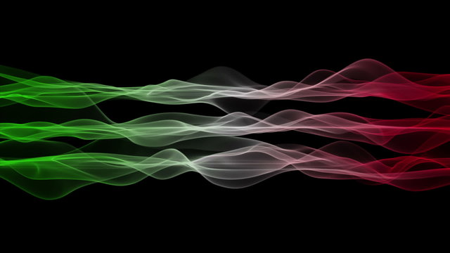 Wonderful italian color animation for sport events - loop HD 1080p