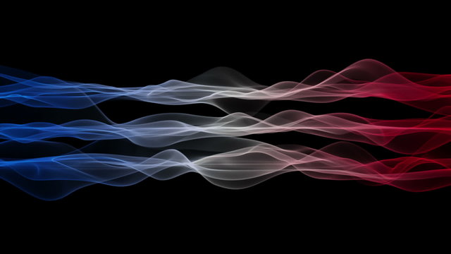 wonderful french color animation for sport events - loop HD
