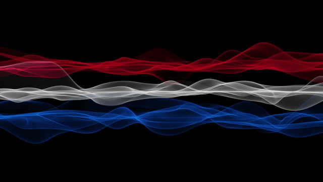 wonderful dutch color animation for sport events - loop HD