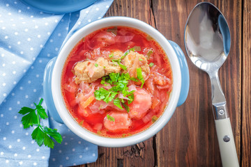 Beetroot soup