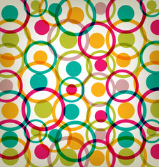 Vector 80s Color Vintage background