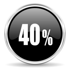 40 percent icon