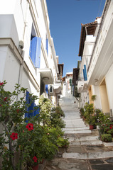 Fototapeta na wymiar Skopelos street