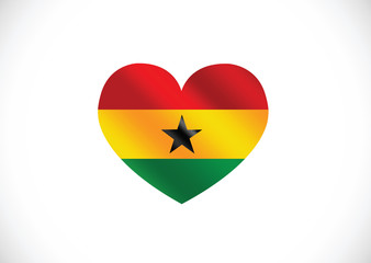 Fototapeta premium Ghana flag