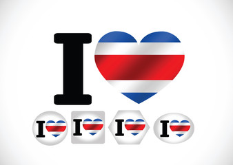 Costa Rica  flag