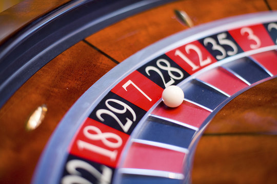 Roulette segment. Seven-up.