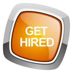 get hired icon