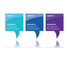 Modern flat  infographics or numbered banners