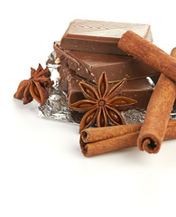 chocolate,nuts and spice