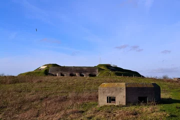 Fototapeten Fort Pannerden en bunker © henkbouwers