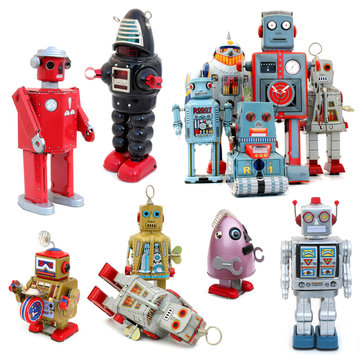 Robots toys - Wind-up Toys