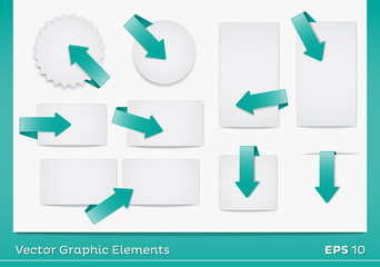 Vector Area Graphic Elements