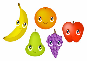Cartoon Fruit