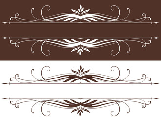 Fototapeta premium vector scroll design