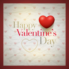 Retro Valentine's Day Card