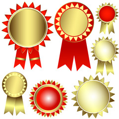 Set of creative banners