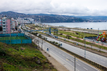 Coast in Trabzon, Turkey