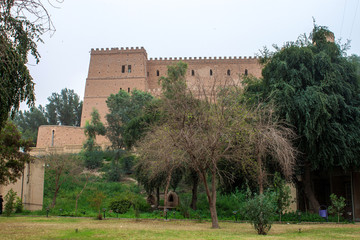 Archaeological castle in Susa (Sush), Iran. 