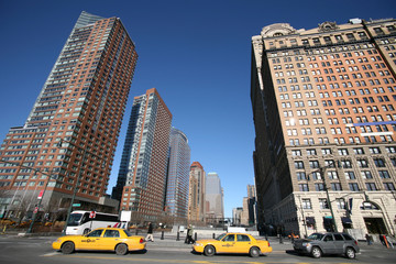Fototapeta premium New York skyscrapers in Manhattan, USA