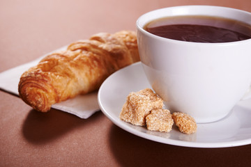 fresh croissant