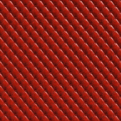 Red padding seamless texture - 60335372