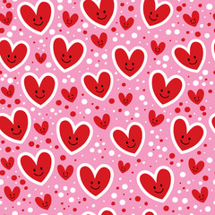 hearts pattern