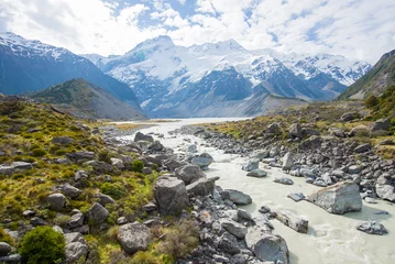 Foto op Aluminium Mount Cook National Park, Nieuw-Zeeland © kantae