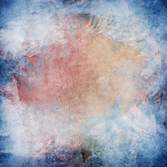 Colorful painted vintage background