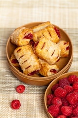 Raspberry Strudel Bites