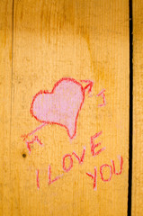 Valentines graffiti