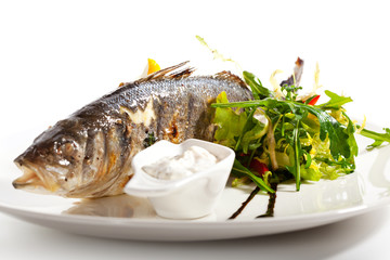 BBQ Sea Bass