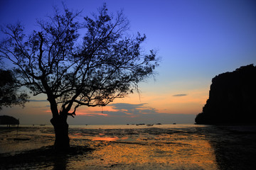 East Railay Beach in the morning