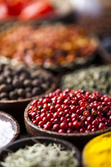 Colorful spices 