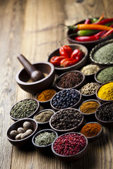 Obraz na płótnie Canvas Spices, Cooking ingredient