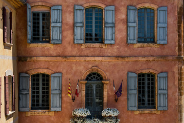 Provence and their old village windows